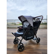 Baby Stroller seebaby T12 DOUBLE/ TWIN Stroller Pram Tandem LUX Version (Premium &amp; Latest)