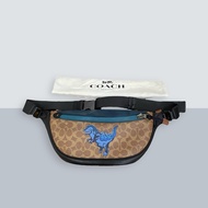 Original Coach Rivington Belt Bag Signature Rexy by Zhu Jingyi
