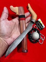 Badik gencong kwali khas Makassar
