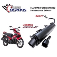 EJM LC135 V5 V6 32MM RACING EKZOS PIPE STD OPEN E POWER BELANG PIPE RACING STANDARD OPEN EXHAUST 135