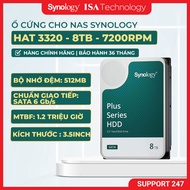 Synology HAT3320 8TB HDD dedicated for Nas 7200RPM works continuously with high stability