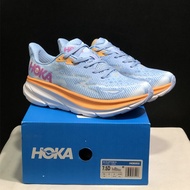 HOKA Clifton 9 wide Unisex lightweight breathable running shoes，Men and women Professional cushionin