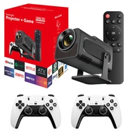 H HCS350MINI Game Console Projector Android Quanzhi H713 Support 4K HD Projector Game Console