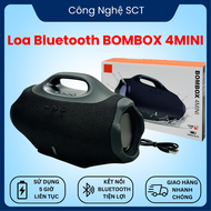 ( MỚI NHẤT) Loa Bluetooth Bombox4 Mini Âm Thanh Cực Hay Siêu Bass Pin Trâu Kết Nối Đa Năng