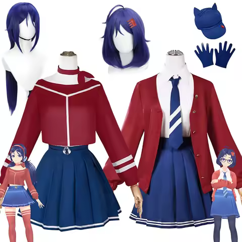 MiSide Crazy Mita Cosplay Costume Game Cosplay MiSide Mila Wig RolePlay Women Cute Dress Uniform Sui