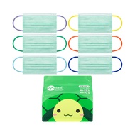 (30 Mask) Hong Kong Brand Medeis Kids N99 Green Surgical Mask - 3 Ply / ASTM Level 3