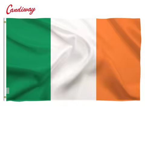 90 x 150cm Hibernian Ireland the Irish flag flag banner celebration a sign of high quality indoor an