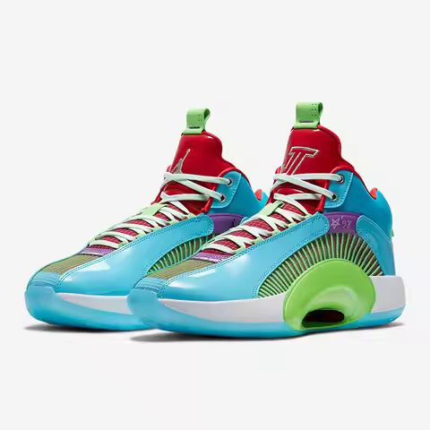 Nike genuine AIR JORDAN 35 men's and women's sports practical cushioning basketball shoes DD3667-400