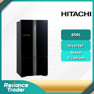 【FREE SHIPPING】HITACHI R-WB800P5M French Bottom Freezer 4 Door 650L Refridgerator PETI SEJUK
