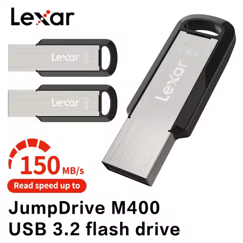Original Lexar USB Flash Drive JumpDrive M400 USB 3.2 Pen Drive 32GB 64GB 128GB 256GB Max 150Mb/s Pe