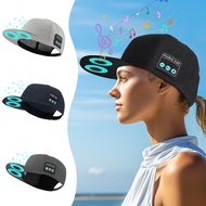 Wireless Speaker Hat Bluetooth Dual Speakers Outdoor Sports Music Play Cap