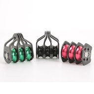 Xinda Outdoor Three Pulley Cableway Crosses Rock Climbing Rescue To Expand Hoisting Ball Bearing Pul