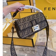 Ready Stock   FF 2023 NEW Baguette Medium Handbag / Message bag - 27*19*6CM