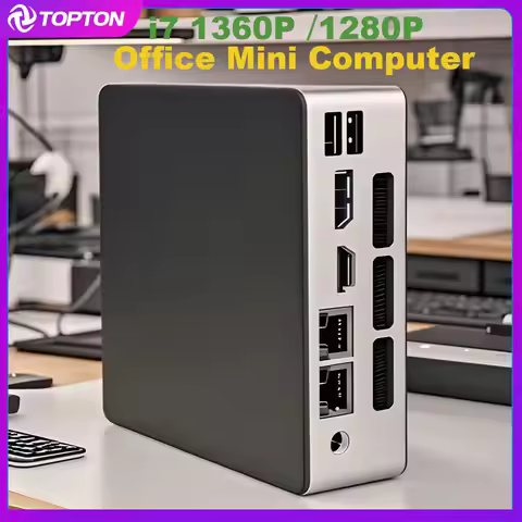 NUC Mini Gaming PC Mini PC i7 1360P 1280P 13th Gen 2xDDR5 4800MHz 2*NVMe Windows 11 Portable Compute