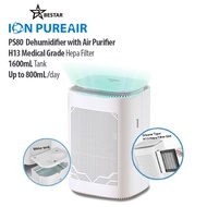 BESTAR ION PUREAIR PS80 2-in-1 Dehumidifier and Hepa Air Purifier