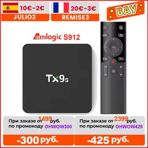 Smart TV Box Amlogic S905X4 Android