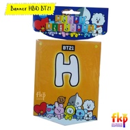 FUN KIDS PARTY BT21 Birthday Banner BT21 Happy Birthday Hanging Banner/ Cute Birthday Banner/