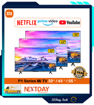 【3 YEARS LOCAL WARRANTY】Xiaomi Mi Smart TV P1 32 / 43 / 55 Inch 4K UHD Netflix HDR Dolby Android TV WiFi Chrome