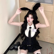 Pure Desire Black Lace Rabbit Ear Headband Halloween Sexy Abstinence cos Cute Bunny Girl Headband Dr