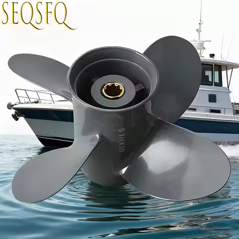 9 1/4X10 Propeller 58134-ZV4-010AH For Honda/Yamaha Outboard Motor BF8D BF9.9D BF9.9 BF15A BF15D BF2