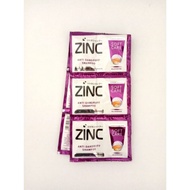 sachet shampo zinc soft care 10ml 1 renteng isi 12 sachet