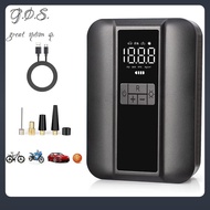 【GoS】-Tire Inflator Portable Air Compressor - Electric Tire Pump with Auto-Stop, Digital Pressure Ga