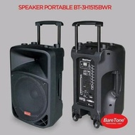 Portable Speaker Baretone BT-3H1515BWR 1515 BWR 1515BWR 15 Inch BT