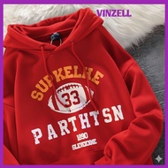 ( S - 6XL ) Hoodie Big Size BASEBALL PARTHTSN 33 Korean Street Style Ulzzang M L XXL XXXL 4XL 5XL 6L