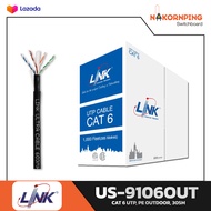 CAT 6 UTP PE OUTDOOR 305M.