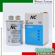 NC 8UF CAPACITOR | RUNNING CAPACITOR | ALCO AC 8 UF 2-FOOT STARTING CAPACITOR
