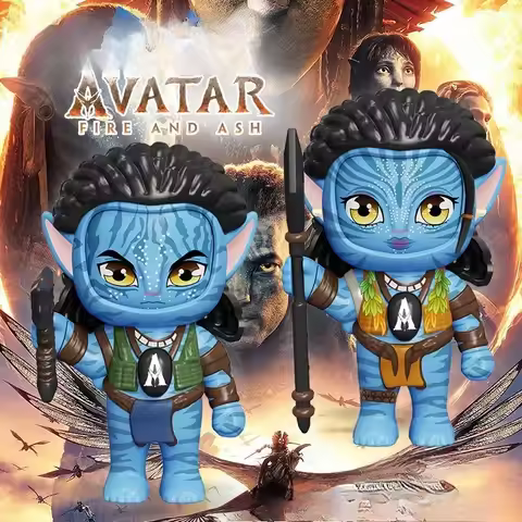 9.8cm Movie Avatar Series Figurine Cartoon Character Model Jack Nattilly Face Changing Toys Desktop 