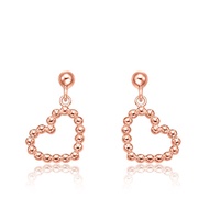 CHOW TAI FOOK 18K 750 Rose Gold Earrings E124105