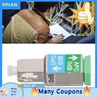 Rrianfo Fiber Optic Adapter  Reduce Noise SC UPC to Ceramic Metal Low Insertion Loss Connector 1200n