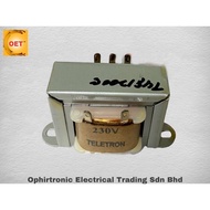 Teletron Isolated Electric Power Transformer 9V/12V Isolation Transformer