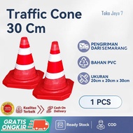 Traffic CONE ORANGE MINI TRAFFIC CONE 30cm Road Barrier SAFETY RUBBER