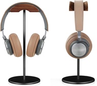 實體店鋪❤️原價$168🈹🈹🈹限今日特價$128❤️Walnut Wood & Aluminum Headset Headphone Stand Holder, Solid Heavy Base fo