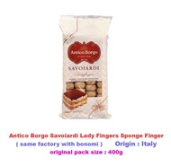 Antico Borgo Savoiardi Lady Fingers Sponge Finger / same factory with bonomi biscuits