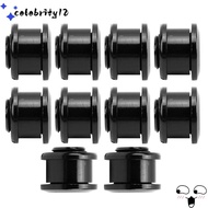 CELEBRITY12 10Pcs Single Chainring Bolts, Single Speed M8 Chainring Bolts, Durable Aluminum Alloy Li