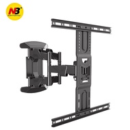 [New Version] North Bayou NB 757-L400 w/ Cable Cover 40 to 65 Inch TV Wall Bracket Mount Double Exte