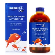 Eldon Mamarine Omega-3 Fish Oil & Lysine Plus  ORIGINAL & LONG EXPIRY