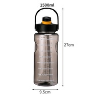 2000ML 64oz Sports Plastic Water Bottle Handgrip Space Sports for Outdoor Climbing Hiking Water Bott