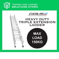 EVERLAS Triple Extension Heavy Duty Ladder ET08DR/ ET10DR / ET12DR / ET15DR