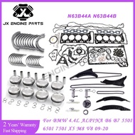 N63 S63 Engine Rebuild Timing Chain Kit Piston Bearing Gasket Set For BMW 4.4 Albana B6 B7 550I 650I