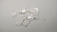 (結業清貨) 全新 Lego parts 散件 零件 moc 殺肉 樂高 plate 1x2 1 x 2 with 3 teeth tooth 15208 TECHNIC 裝飾磚 薄磚 白色