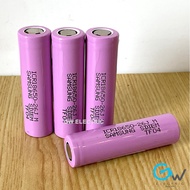 1pc SAMSUNG 18650 SDIEM FLAT TOP 18650 3.7V Rechargeable 2600mAh Li-Ion Battery