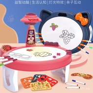 Writing Doodle Multifunctional Drawing Toy Smart Projection Projector Drawing Board Learning Desk Ex