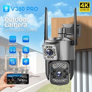 V380 PRO CCTV Camera Plus Dual lens HD 8MP alarm Universal for indoor and outdoor use Waterproofing 