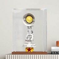 [Transparent Display Box] Acrylic Display Box Suitable for Lego 21357 Pixar Small Table Lamp Buildin