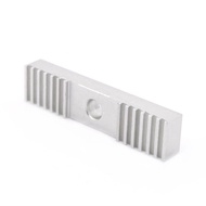 1/5pcs Reprap DIY GT2 Timing Belt Fixing Piece Aluminum Alloy Tooth pitch 2mm Clamp Fixed Clip 9*40m