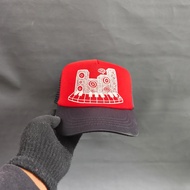 ARSON Two Tone Unisex Mesh Trucker Hat for Men and Women